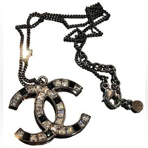 Chanel CC Rhinestone Necklace